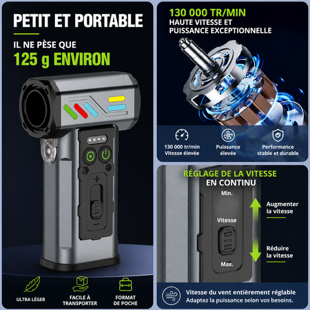 Aspirateur-Souffleur turbo Air Max 2.0