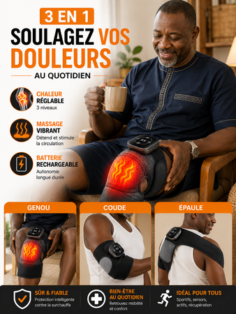 Genouillère Intelligente de Soulagement & Relaxation