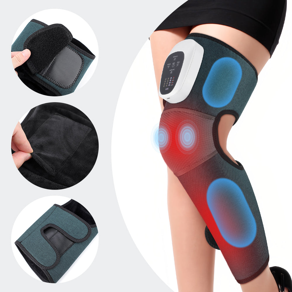 ThermoGenou™ (Appareil Intelligent 3-en-1 pour soulager les douleurs aux genoux)