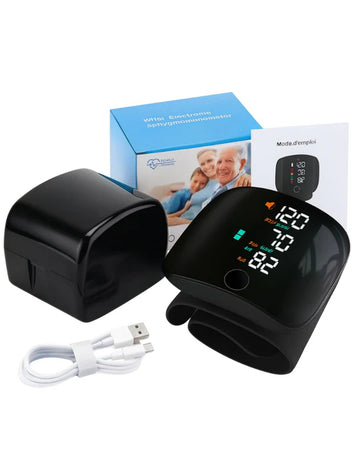 Tensiomètre de Poignet Rechargeable – Suivi Facile de votre Tension