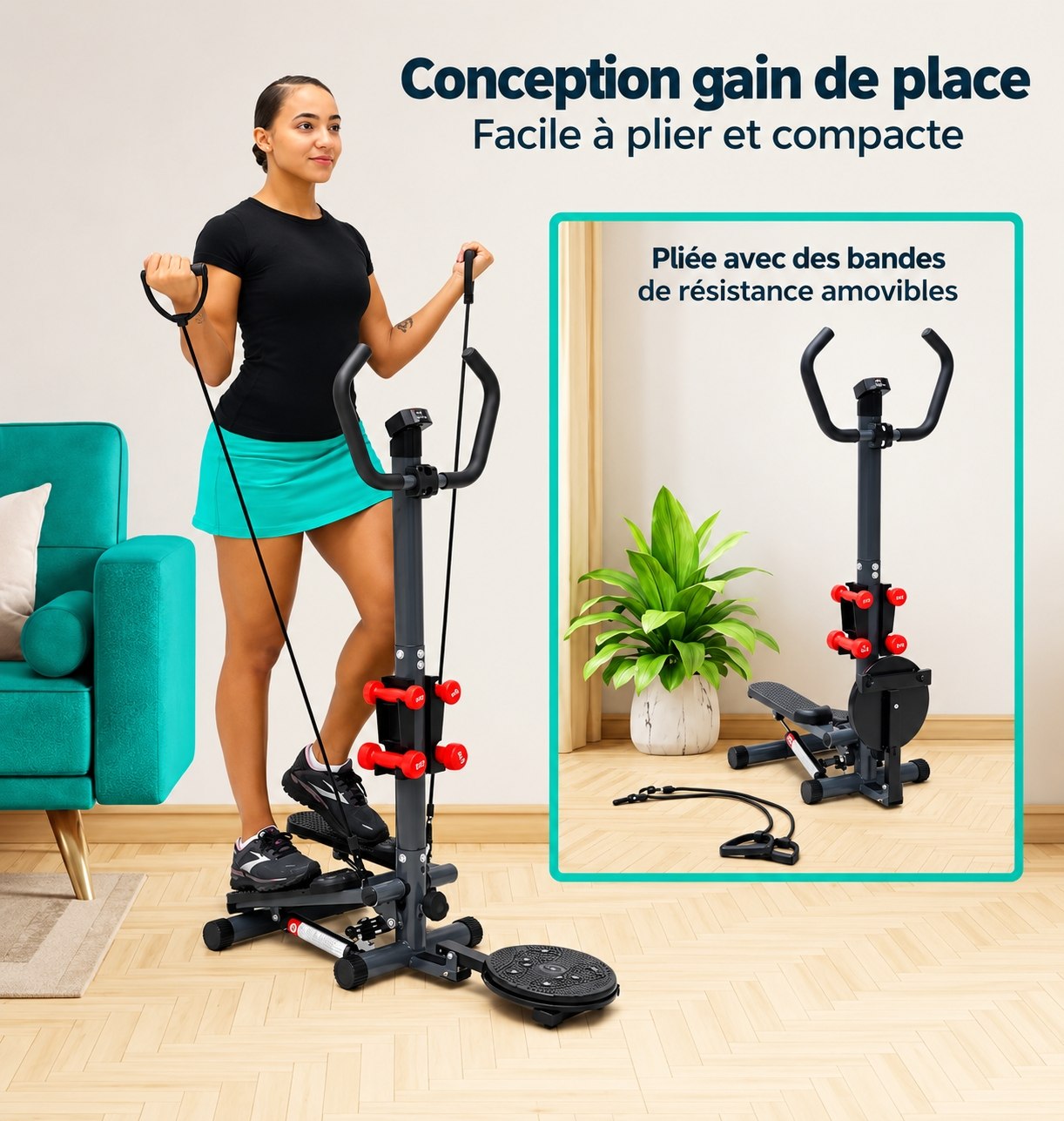 Machine Stepper Multifonction