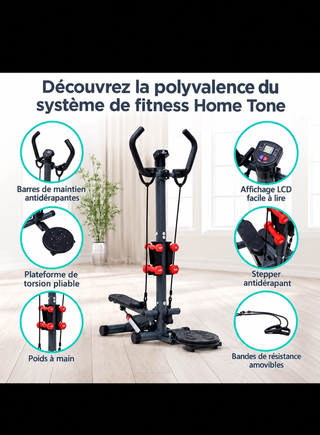 Machine Stepper Multifonction
